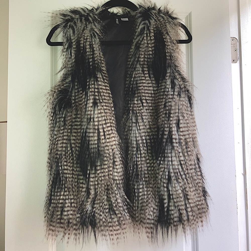 H&M Faux Fur Vest